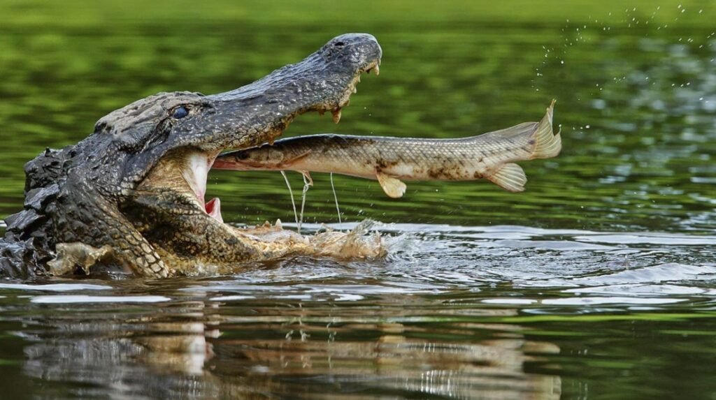 American alligators are apex predators